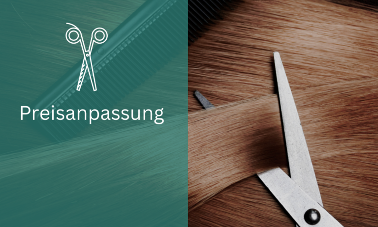 Read more about the article Preisanpassung